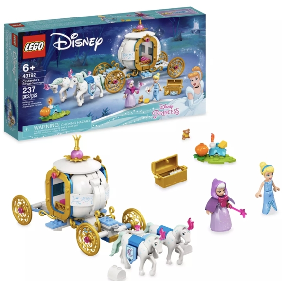 🆕 Cinderella's Royal Carriage 👑 Lego - Picture 1 of 7
